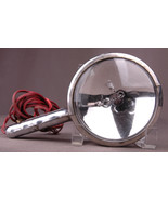 Vintage Spotlight-Chrome-Red Cord-Button-Untested-Needs Bulb-Automotive-... - $70.11