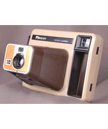 Vintage Kodak Pleaser Instant Camera Made in USA Brown Beige Uses Film P... - £14.51 GBP