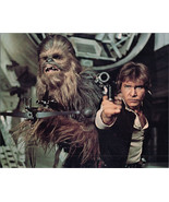 Star Wars 8x10 photograph Harrison Ford and Chewbacca aim their weapons - £7.67 GBP