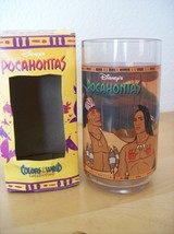 1994 Burger King Disney Pocahontas “Powhatan &amp; Kocoum” Glass  - $12.00