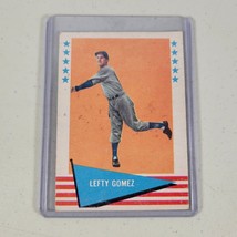 Lefty Gomez aka Vernon Gomez #34 New York Yankees Hall of Fame 1961 Fleer - $9.25