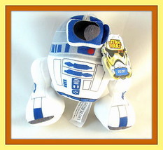 Star Wars R2 D2 Robot Droid ,Plush Doll  Lucas Film/Disney,High Quality, New - £20.62 GBP