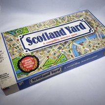 Vintage Scotland Yard 1984 Board Game Milton Bradley Detective Game Complete - £13.58 GBP