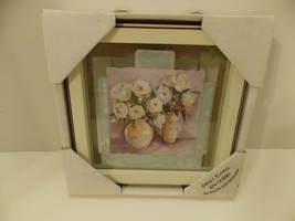 Classic Home Wall Plaque  Sweet Floral 6 inch - $6.19
