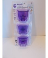 Wilton Sugar Sheet Cutting Insert set of 3 &quot;Stars&quot; - $10.73 CAD
