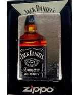 Vintage jack Daniels Whiskey Bottle Zippo LIghter  W/Zippo Torch Insert - $56.95