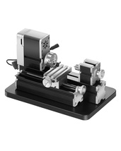VEVOR Didactical Mini Metal Lathe Machine, 2.76 x 5.12 in, 36W, 20,000 R... - €103,88 EUR