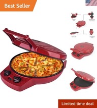 Convertible 12 Inch Pizza Cooker &amp; Calzone Maker - Timer &amp; Temperature C... - $2,101.53 MXN