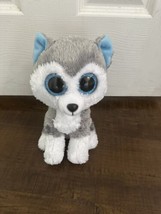 Ty Beanie Boos SlushThe Dog Plush Stuffed Animal Toy 9 Inch - £6.55 GBP