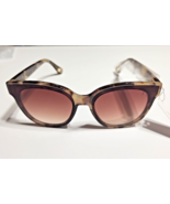 Sunglasses Lele Sadoughi Womens Brooklyn Tortoise 100% UVA/UVB Protection - $711.31 MXN