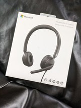 Microsoft Modern USB-C Headset  Wired Headset Noise Cancelling Microphone new - £41.08 GBP