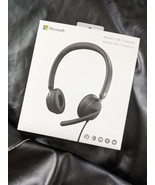 Microsoft Modern USB-C Headset  Wired Headset Noise Cancelling Microphon... - £41.88 GBP