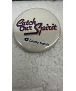 1970&#39;s Seattle Seafair Catch The Spirit County Transit Hydroplane Pinbac... - $4.17