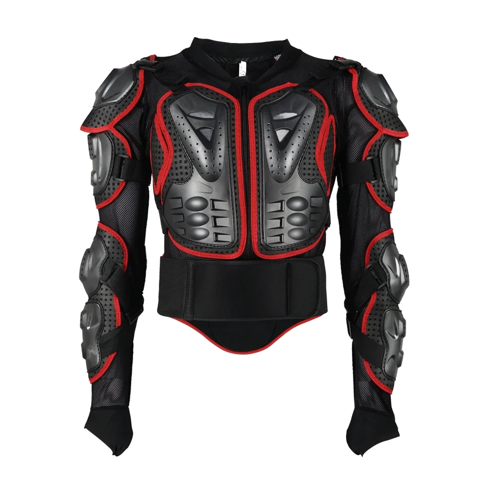 Motocross Protector Armor Motorcycle Jacket Men Suit Protective Body Gear Moto - £54.16 GBP