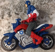Marvel Advengers Captain America Battle Chargers Fury-fire Assault Cycle - $7.95