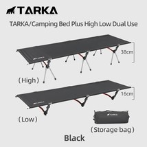 TARKA Portable Camping Cot Lightweight Collapsible Sleeping  Tourist Hi Backpac  - £312.20 GBP