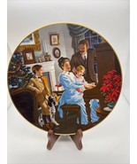 Christmas of Yesterday Series “Singing Christmas Carols” Collector Plate - $285.10 MXN