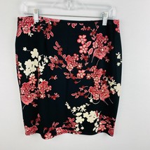 J Jill Wearever Collection Womens Small S Petite Floral Pencil Skirt - £27.68 GBP