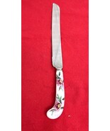 Vintage Prill Sheffield Cake Knife w Flowered Porcelain Handle 12" England - €14,45 EUR Vintage Prill Sheffield Cake Knife w Flowered Porcelain Handle 12" England - €14,45 EUR