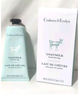 Crabtree &amp; Evelyn Hand Therapy Cream Lotion GOAT MILK  3.5 oz - $17.98