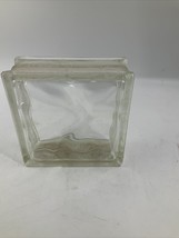 Glass Block Wave Pattern 7.75 x 7.75 x 3.12 Privacy Security 1 Block - $8.90