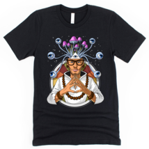 Mushroom Shaman Psychedelic Hippie Psychonaut T-Shirt - £21.92 GBP
