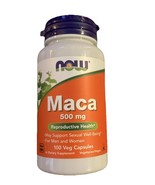 NOW FOODS Maca 500 mg 100 Veg Capsules - $201.63 MXN
