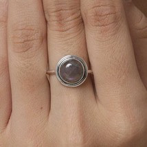 Purple Labradorite Ring 925 Sterling Silver Band&amp; Statement Ring All size - $14.33