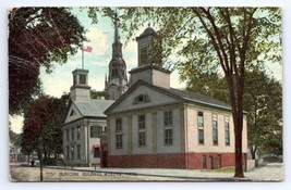 Postcard Municipal Building &amp; Court House Woburn Massachusetts - £2.80 GBP