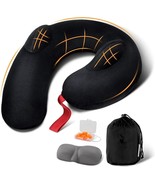 Neck Pillow for Travel, Inflatable Travel Neck Pillows for Airplanes - £19.02 GBP