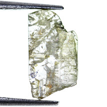 Slice  0.52 Ct Greenish Color Natural Loose Rough Raw Translucent Diamond - £9.92 GBP