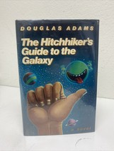 Douglas Adams The Hitchhiker’s Guide to Galaxy HB DJ 1st Edition 1st Print 1979 - £147.87 GBP