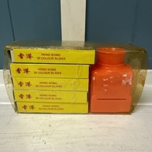 100 Hong Kong Colour Slides in Boxes with Viewer Kowloon New Territory Vtg - £54.26 GBP