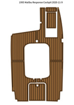 1995 Malibu Response Cockpit Pad Boat EVA Foam Faux Teak Deck Floor Mat Flooring - £636.70 GBP