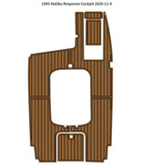 1995 Malibu Response Cockpit Pad Boat EVA Foam Faux Teak Deck Floor Mat ... - $1,096.41 CAD