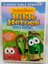 VeggieTales Bible Heroes Triple Feature Josh Esther Moe (DVD, 2012) - NEW - £15.84 GBP