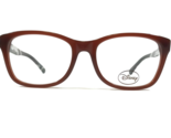 Disney Kinder Brille Rahmen 3E 2003 1433 Brown Grau Gestreift Quadratisch - $13.99