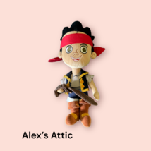 Disney Parks Jake and the Neverland Pirates Plush. 14 inch pre-owned - £11.93 GBP