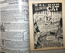 XAL-KOR, THE HUMAN CAT #1 Grass Green (1980) NMI comic fanzine FINE- - $24.74
