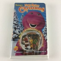 Barney VHS Tape Night Before Christmas Sing Along Songs Holiday Vintage ... - £15.42 GBP