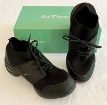 So Danca DK80 Black Soren Dance Sneaker, Women&#39;s Size 11.5 M, NIB - $23.74