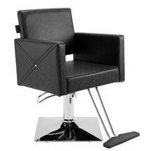 Vevor Salon Chair For Hair Stylist 360° Swivel With Heavy Duty Hydraulic... - £218.26 GBP