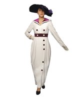 Women&#39;s Lady Aristocrat Theater Costume L White - £190.77 GBP+