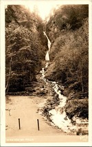 Vtg Postcard 1930 AZO Benson Park OR RPPC- Wahkeena Falls - £10.64 GBP