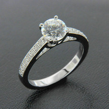 2.10Ct Round Cut White Diamond 925 Sterling Silver Engagement Ring for Women - £87.92 GBP