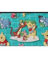 Vtg Winnie the Pooh Christmas Gift Wrapping Paper w/ Roo Tigger Piglet  ... - $34.69 CAD