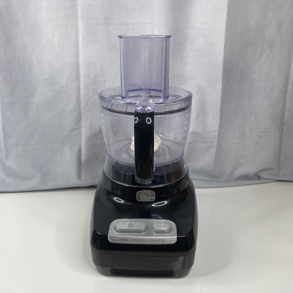 Primary image for Wolfgang Puck Bistro Collection Food Processor Black 1.5L (6 Cups) TESTED WORKS