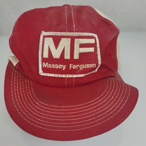 Vintage Massey Ferguson Mesh Snapback Trucker Hat Cap K-Brand Farm Tract... - $29.69