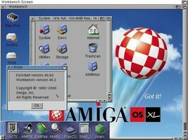 Amiga Amithlon XL OS install CDs for PC Computers - £20.47 GBP