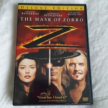 The Mask of Zorro (DVD, 2005, Deluxe Edition) LIKE NEW - Add&#39;l DVDs ship FREE! - $5.48